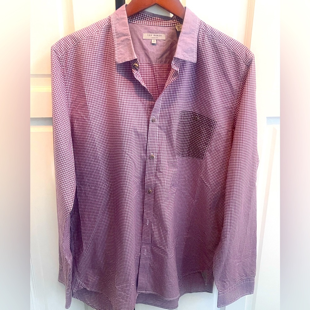 TED BAKER Mens Long Sleeve Men’s shirt